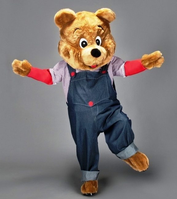 contoh kostum maskot beruang