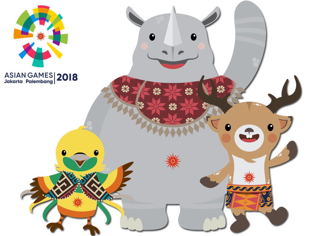 Maskot Asian Games 2018
