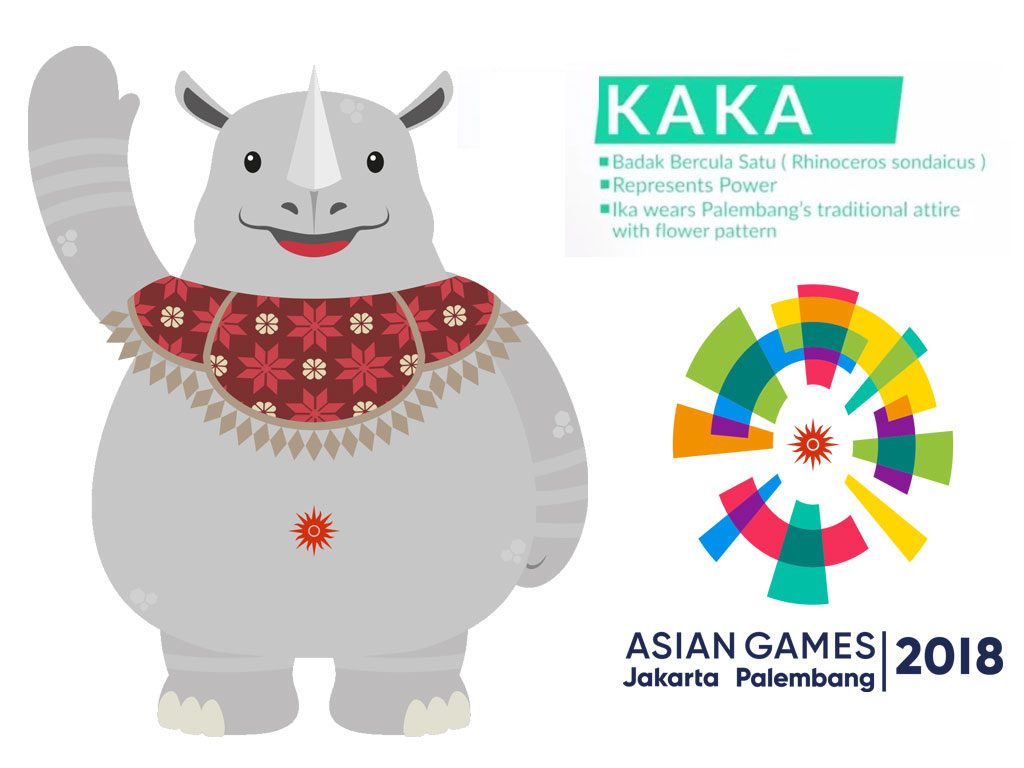 Kaka Maskot Asian Games 2018  by Tiara Maskot